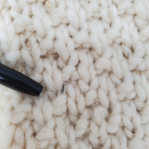 Handwoven Wool Sweater Women L/XL - Picture 3 of 11